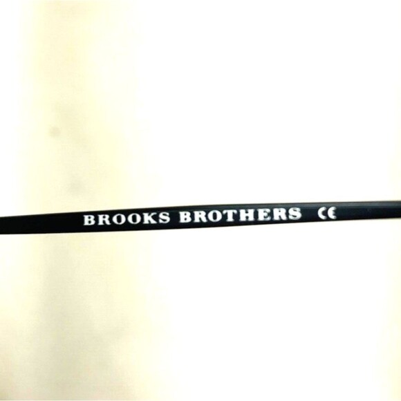 Brooks Brothers Frames Eyeglasses Oval Metal Black 3003 Hippie Y2K 43-18-130 - Picture 4 of 15